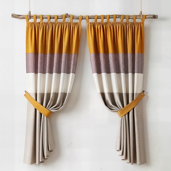 CORTINA ESTILO SÃO JOÃO SERTÃO NORDESTE 01