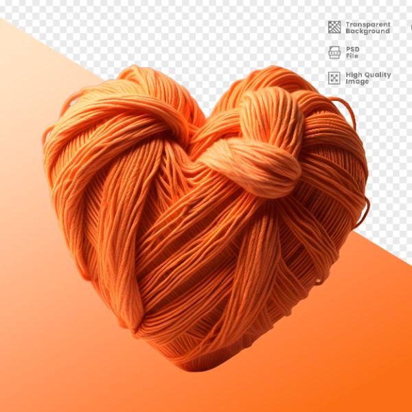 CORAÇÃO DE LÃ - ELEMENTO PARA COMPOSIÇÃO