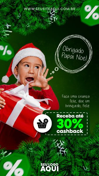 STORY | NATAL | MARRY CHRISTMAS | PSD EDITÁVEL