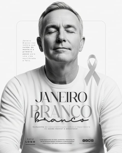 CAMPANHA DE CONSCIENTIZAÇÃO SOBRE SAÚDE MENTAL E EMOCIONAL JANEIRO BRANCO SOCIAL MEDIA PSD EDITÁVEL (7)