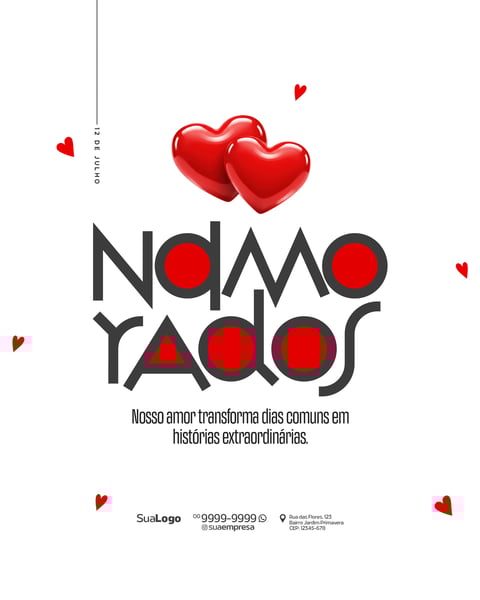 SOCIAL MEDIA DIA DOS NAMORADOS