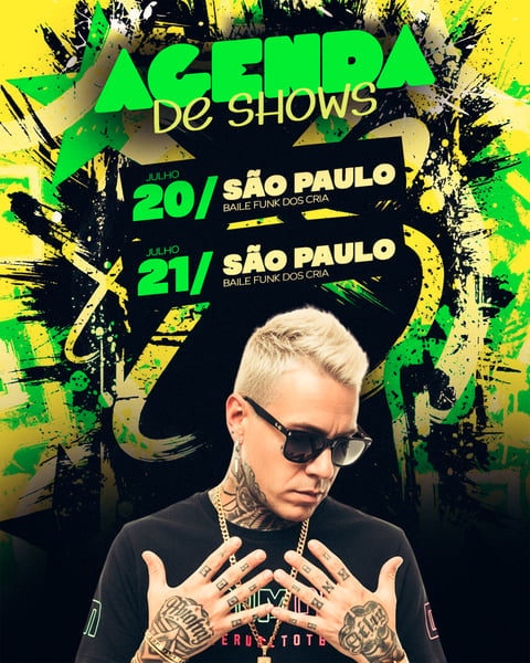 AGENDA DE SHOWS 1
