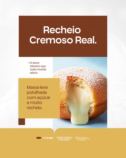 COLEÇÃO PADARIA SOCIAL MEDIA PSD EDITÁVEL 5