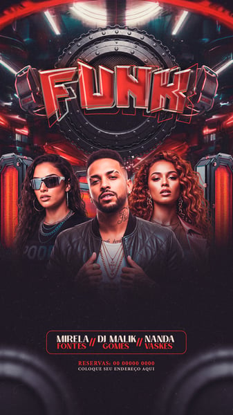 FLYERS PARA EVENTOS FUNK STORYS