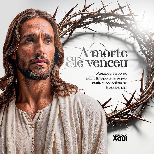 PÁSCOA | JESUS | PSD EDITÁVEL