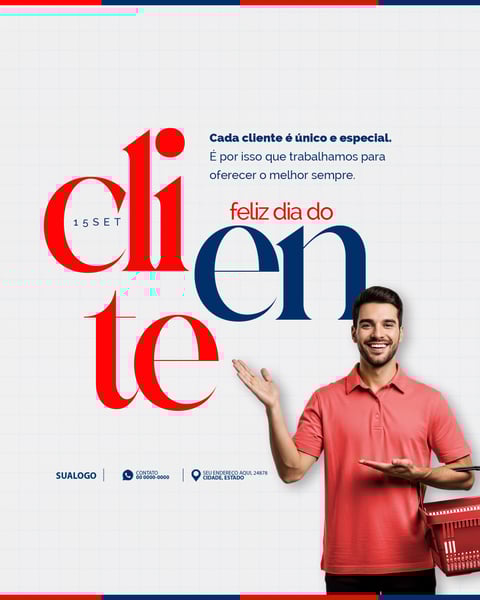 FELIZ DIA DO CLIENTE 15 DE SETEMBRO