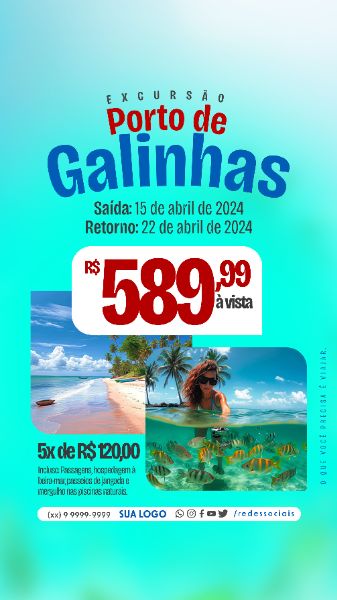 AGÊNCIA DE VIAGEM - SOCIAL MEDIA