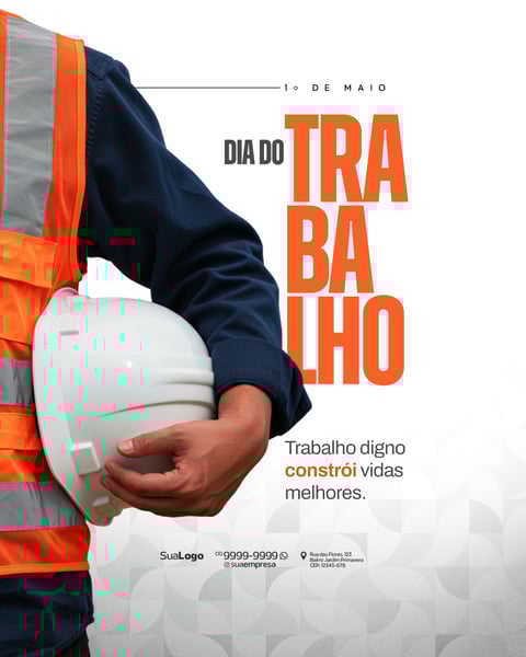 SOCIAL MEDIA DIA DO TRABALHO