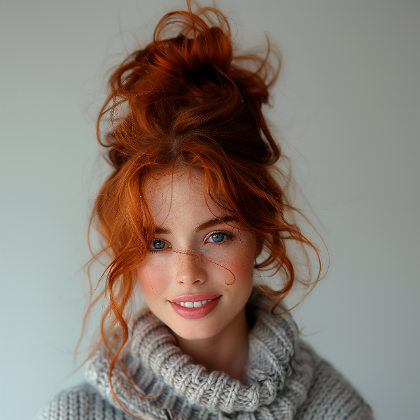 UMA LINDA MULHER RUIVA - IMAGEM