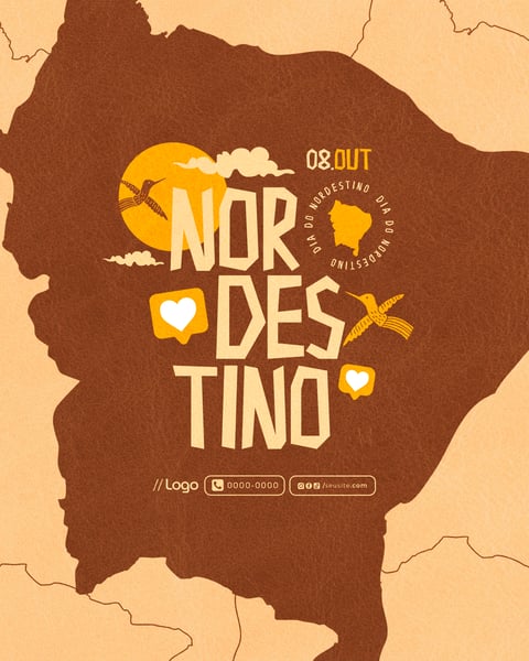 SOCIAL MEDIA DIA DO NORDESTINO PSD EDITÁVEL 2