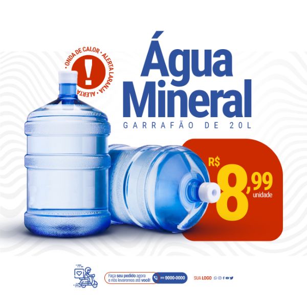 POST - ÁGUA MINERAL