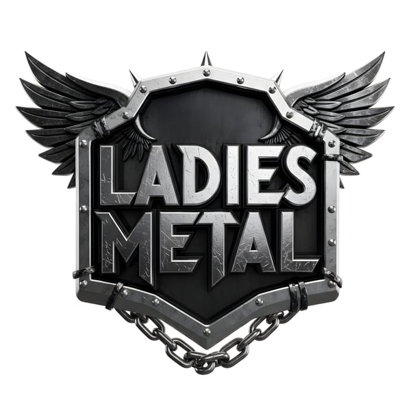 SELO 3D PARA EVENTO DE ROCK LADIES METAL 04