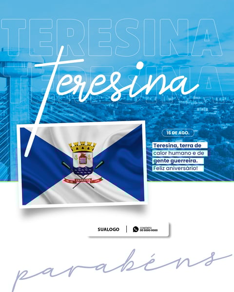 ANIVERSÁRIO DE TERESINA 16 DE AGOSTO 2