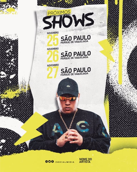 SHOWS EVENTOS ARTISTAS FESTAS AGENDA DE SHOWS AGENDA SEMANAL