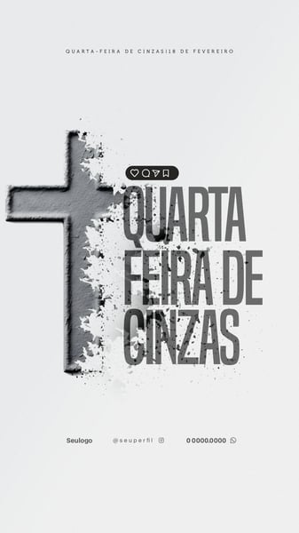 QUARTA FEIRA DE CINZAS STORY PSD 9