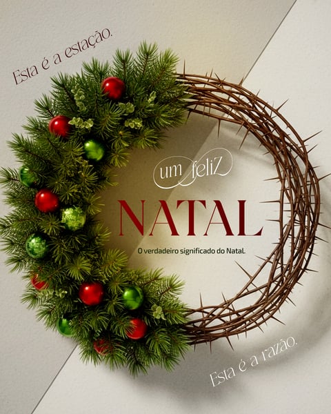 FELIZ NATAL 25 DE DEZEMBRO SOCIAL MEDIA PSD EDITÁVEL 9