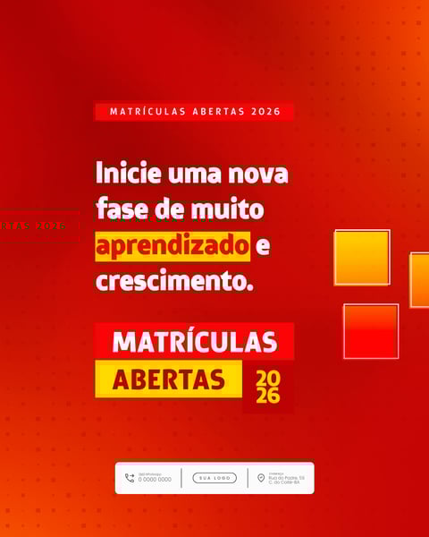 MATRÍCULAS ABERTAS 2026 VOLTA ÀS AULAS SOCIAL MEDIA PSD EDITAVEL (4)