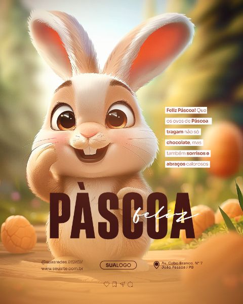 PÁSCOA SOCIAL MEDIA FEED VERTICAL