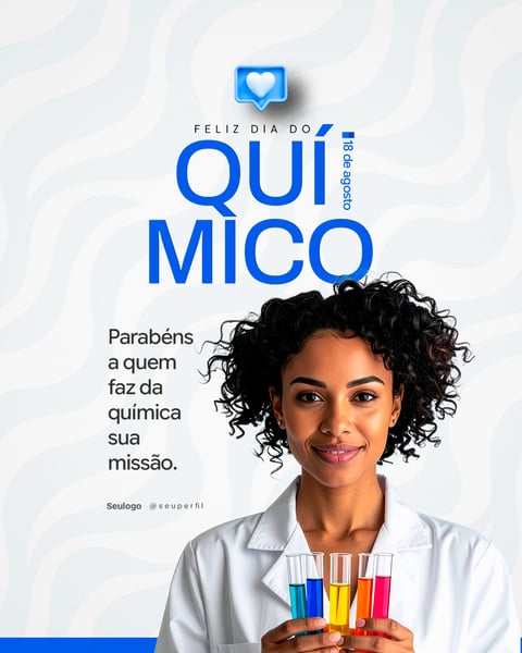 DIA DO QUÍMICO FLYER PSD 3