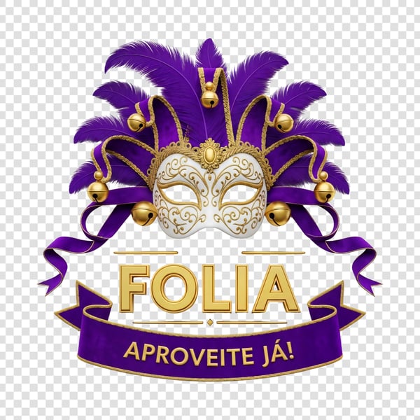 SELO 3D CARNAVAL FOLIA DE OFERTAS 05