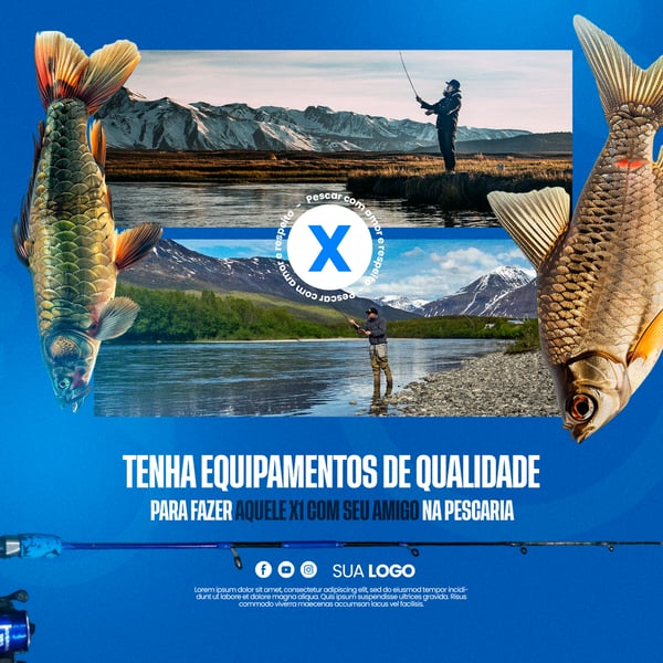 CASA DE PESCA - EQUIPAMENTO DE PESCA
