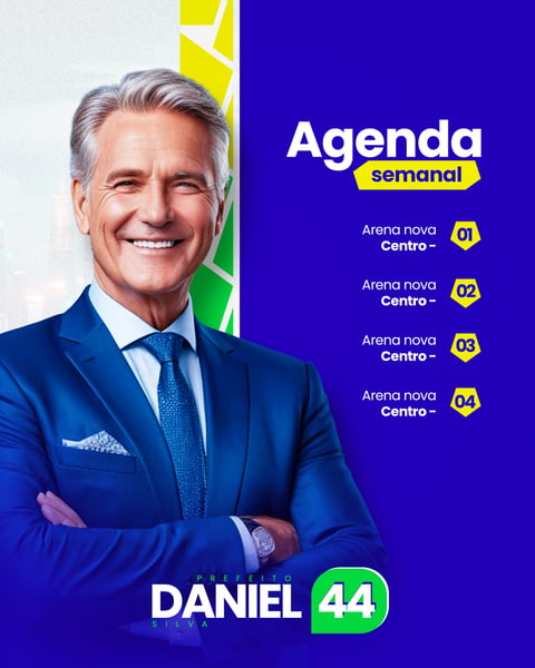 CAMPANHA ELEITORAL POLÍTICA ELEIÇÃO PREFEITO VEREADOR FEED AG SOCIAL MEDIA PSD EDITÁVEL