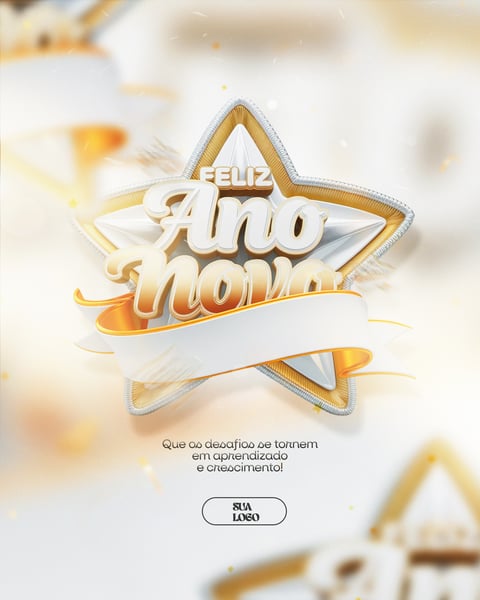 FELIZ ANO NOVO REVEILLON SOCIAL MEDIA PSD EDITÁVEL