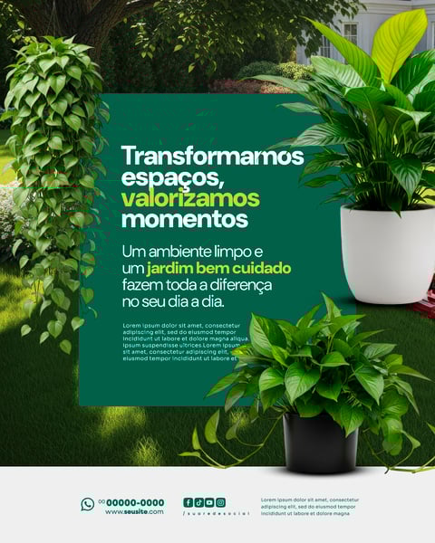 JARDINAGEM SOCIAL MEDIA PSD EDITÁVEL 5