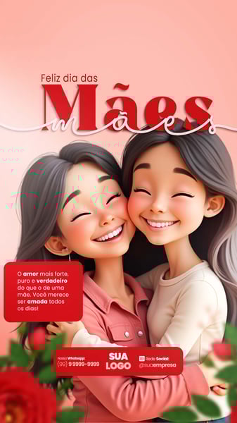 DIA DAS MÃES SOCIAL MEDIA PSD EDITÁVEL 7