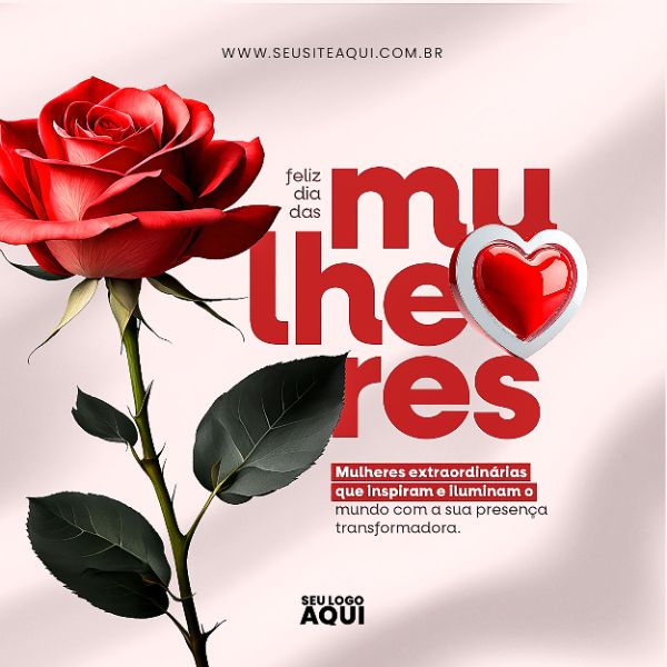 DIA DA MULHER | MULHERES | PSD EDITÁVEL
