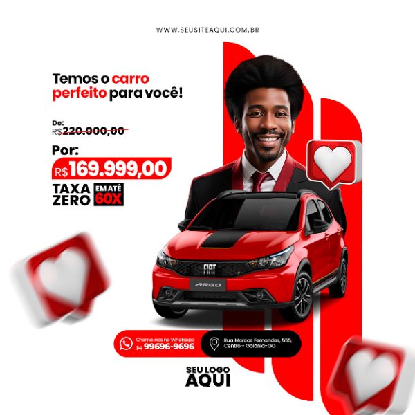 CONCESSIONÁRIA DE CARROS | PSD EDITÁVEL
