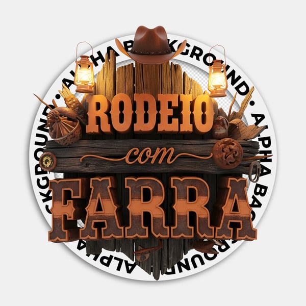 SELO 3D SERTANEJO RODEIO COM FARRA 17