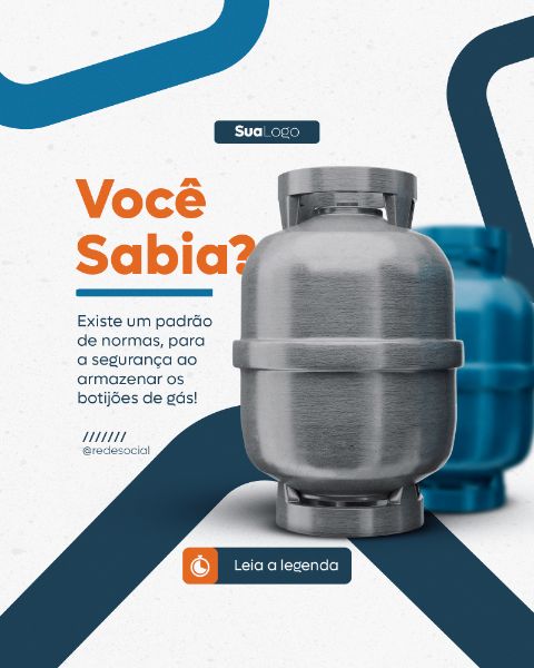 GÁS ENTREGA GRÁTIS SOCIAL MEDIA POST FEED VERTICAL