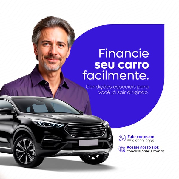 CONCESSIONÁRIA FINANCIAMENTO FEED PSD EDITÁVEL
