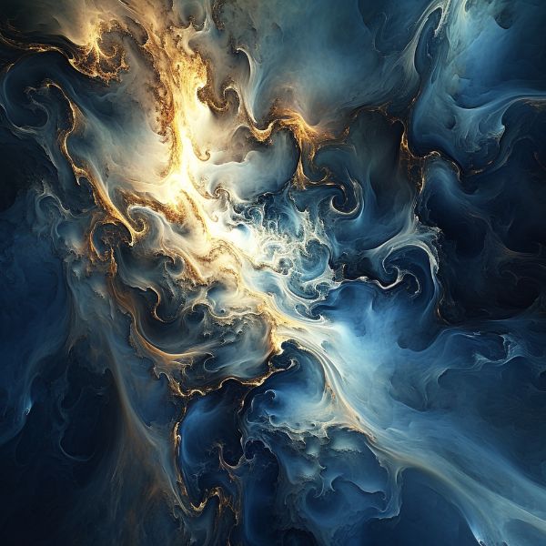 FUNDO DE TINTA CLARA E ESCURA PINTADA À MÃO COM ELEMENTOS DOURADOS BRILHANTES PARA COMPOSIÇÃO