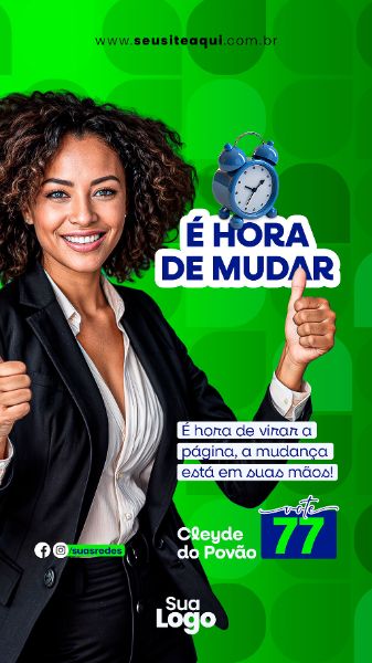 STORY - CAMPANHA POLITICA - SOCIAL MEDIA | PSD EDITÁVEL