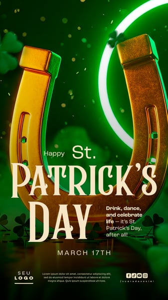ST. PATRICK'S DAY CELEBRATION POSTER TEMPLATE STORY SOCIAL MEDIA PSD EDITÁVEL (1)