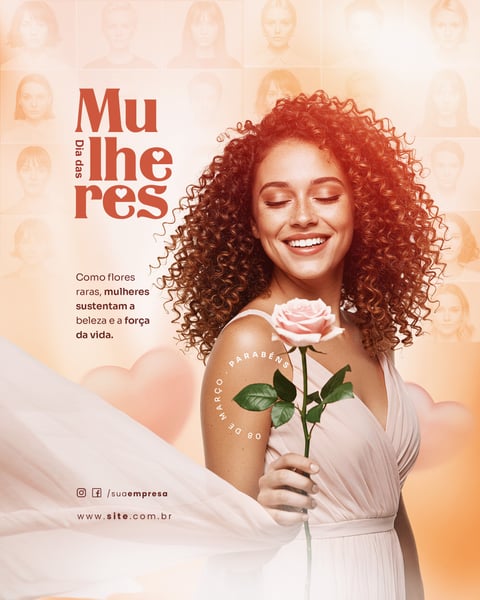 Social Media Dia Internacional das Mulheres