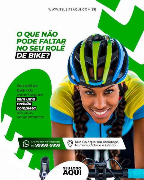 FEED - BICICLETARIA - SOCIAL MEDIA - BIKE - PSD EDITÁVEL