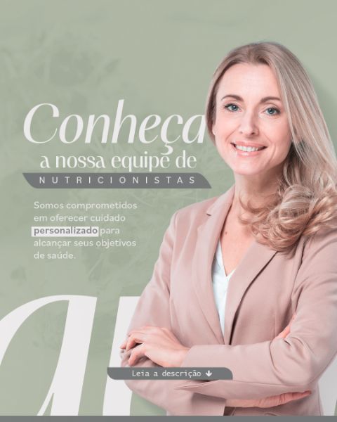NUTRICIONISTA CONHEÇA A NOSSA EQUIPE PSD