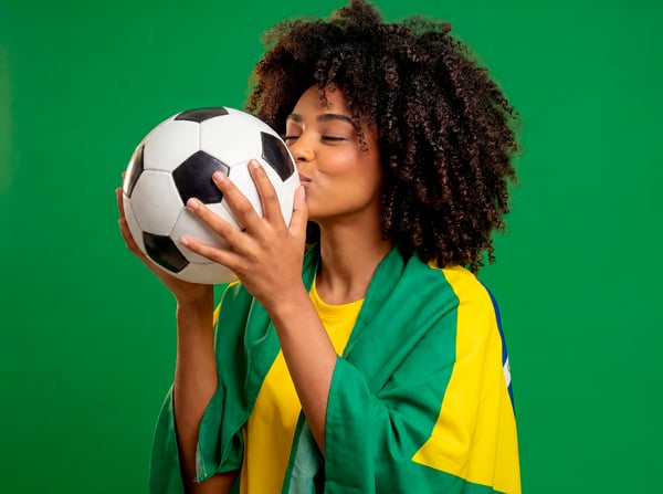 TORCEDORA BRASILEIRA FUTEBOL COPA DO MUNDO COMEMORANDO VITÓRIA 28