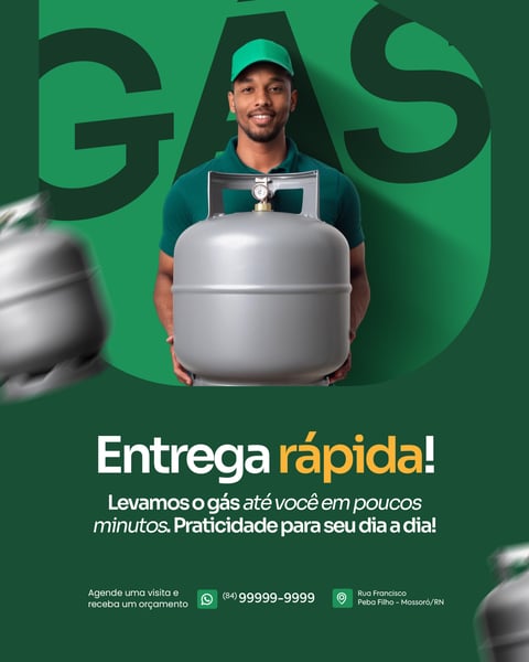GÁS DE COZINHA  ENTREGA RÁPIDA