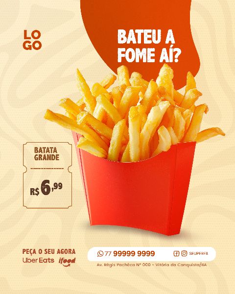 SOCIAL MEDIA FAST FOOD - HAMBURGUERIA HAMBÚRGUER | BURGER