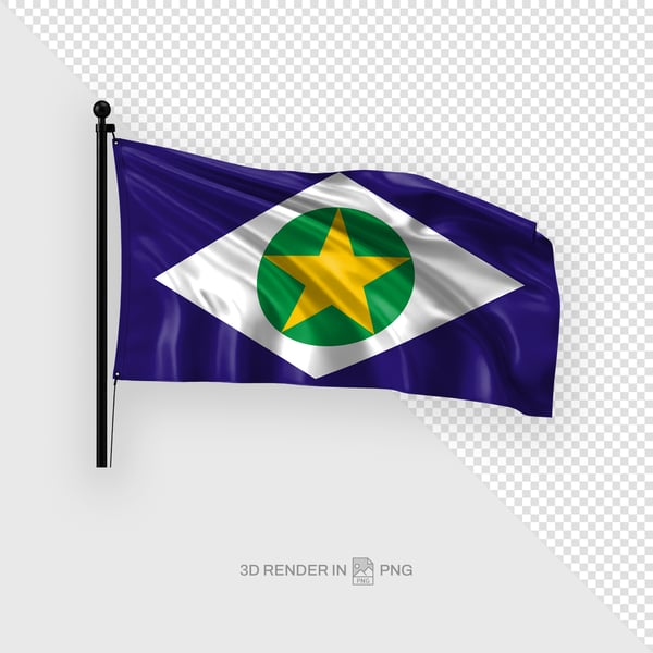 HMF BANDEIRA MATO GROSSO