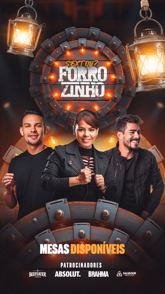 WOR FLYER EVENTO SEXTOU FORROZINHO STORY