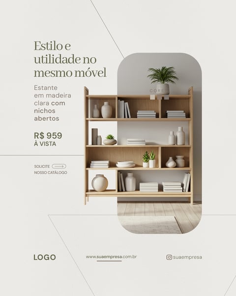 SOCIAL MEDIA LOJA DE MOVEIS