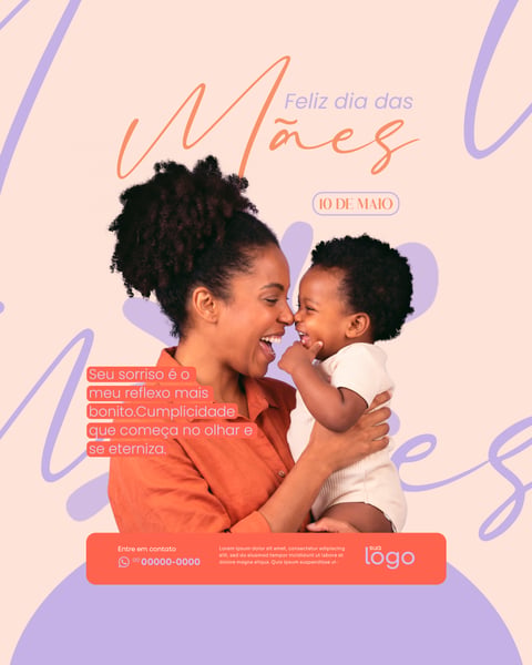DIA DAS MÃES CUMPLICIDADE SOCIAL MEDIA PSD EDITÁVEL FEED 3
