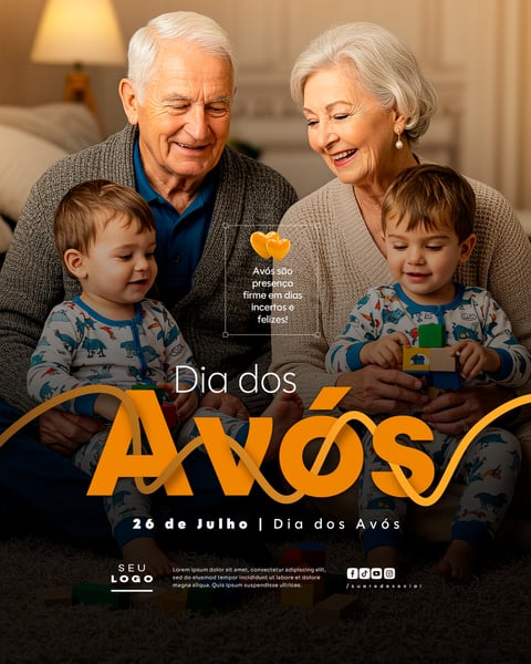 DIA DOS AVÓS 26 DE JULHO SOCIAL MEDIA PSD EDITÁVEL 13