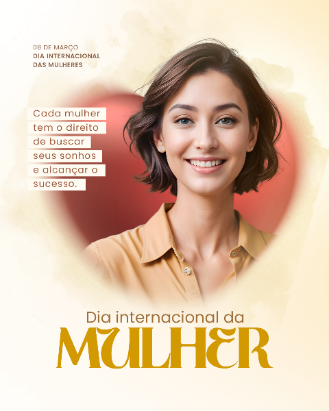 SOCIAL MEDIA DIA INTERNACIONAL DA MULHER