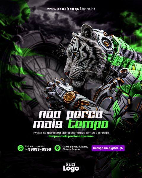 FEED VERTICAL - AGÊNCIA DE MARKETING DIGITAL | PSD EDITÁVEL